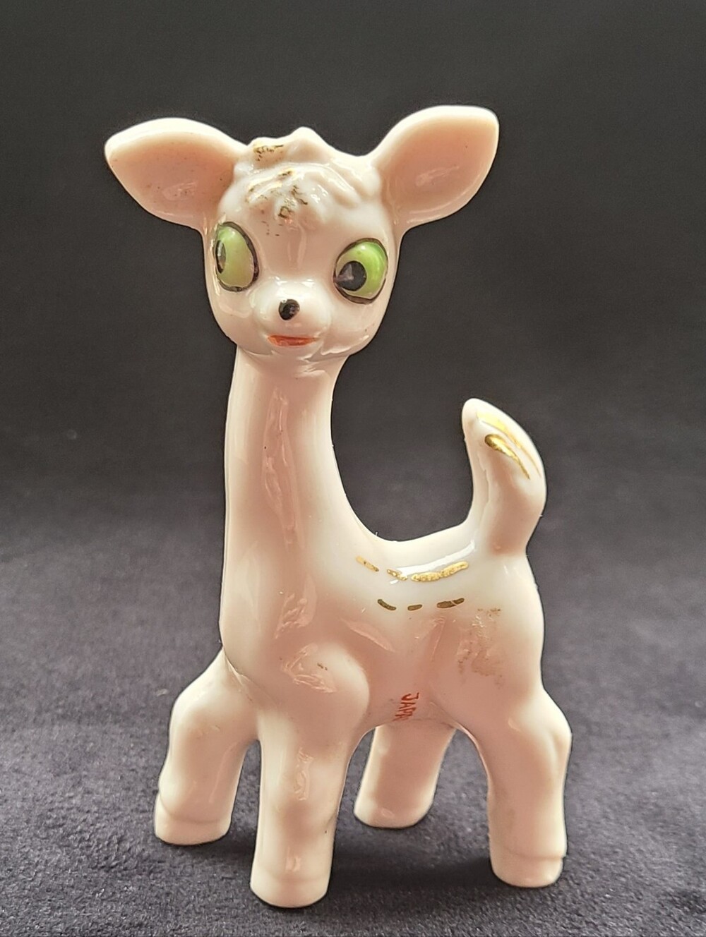 Vintage Kitsch Pink Deer
